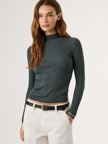 Pepe Jeans Trui 'CARLA PERKINS' in Grijs: voorkant