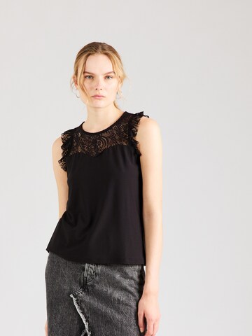 VERO MODA Bluse 'MILLA' i sort: forside