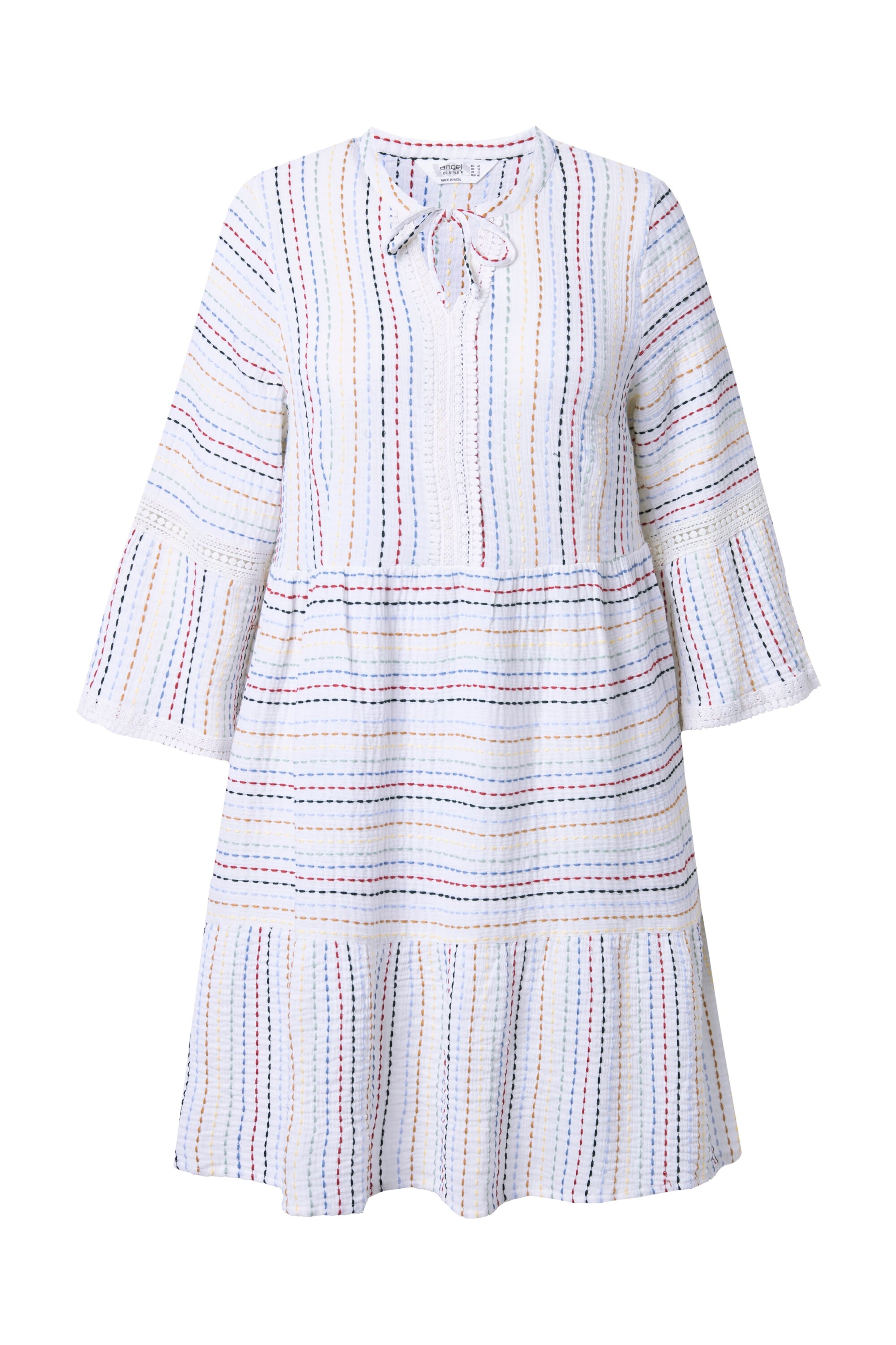 Angel of Style Tunic in White: front