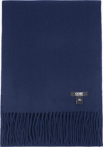 mėlyna GOBI Cashmere Šalikas 'Unisex Cashmere Fringed Scarf': priekis