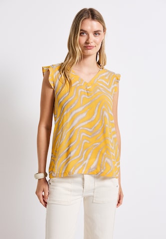 STREET ONE Bluse in Gelb: Vorderseite