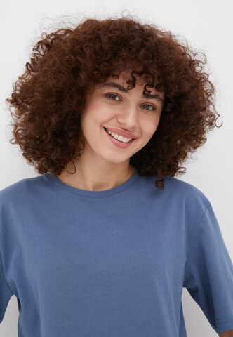 Finn Flare T-Shirt 'Basic' in Blau