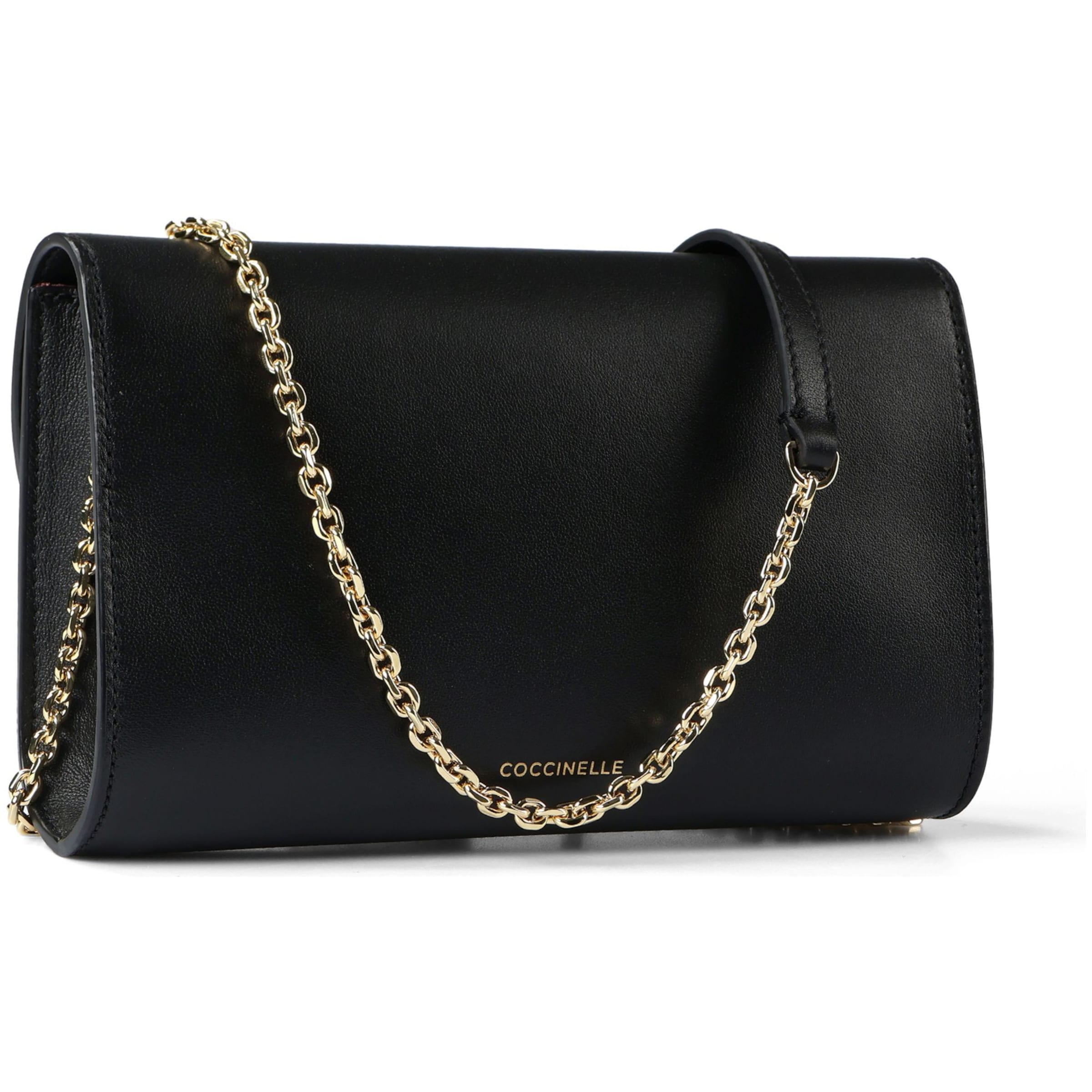 Coccinelle Schoudertas 'Nikla' in Zwart