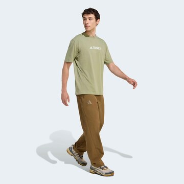 ADIDAS TERREX Shirt in Green