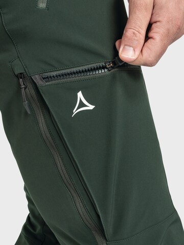 Schöffel Regular Outdoor trousers 'Matrei' in Green