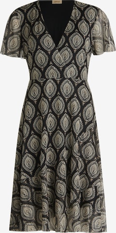 Cartoon Kleid in Schwarz: Vorderseite