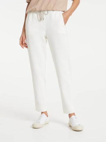 OPUS - Slimfit Pantalón 'Meniko' en blanco: frente