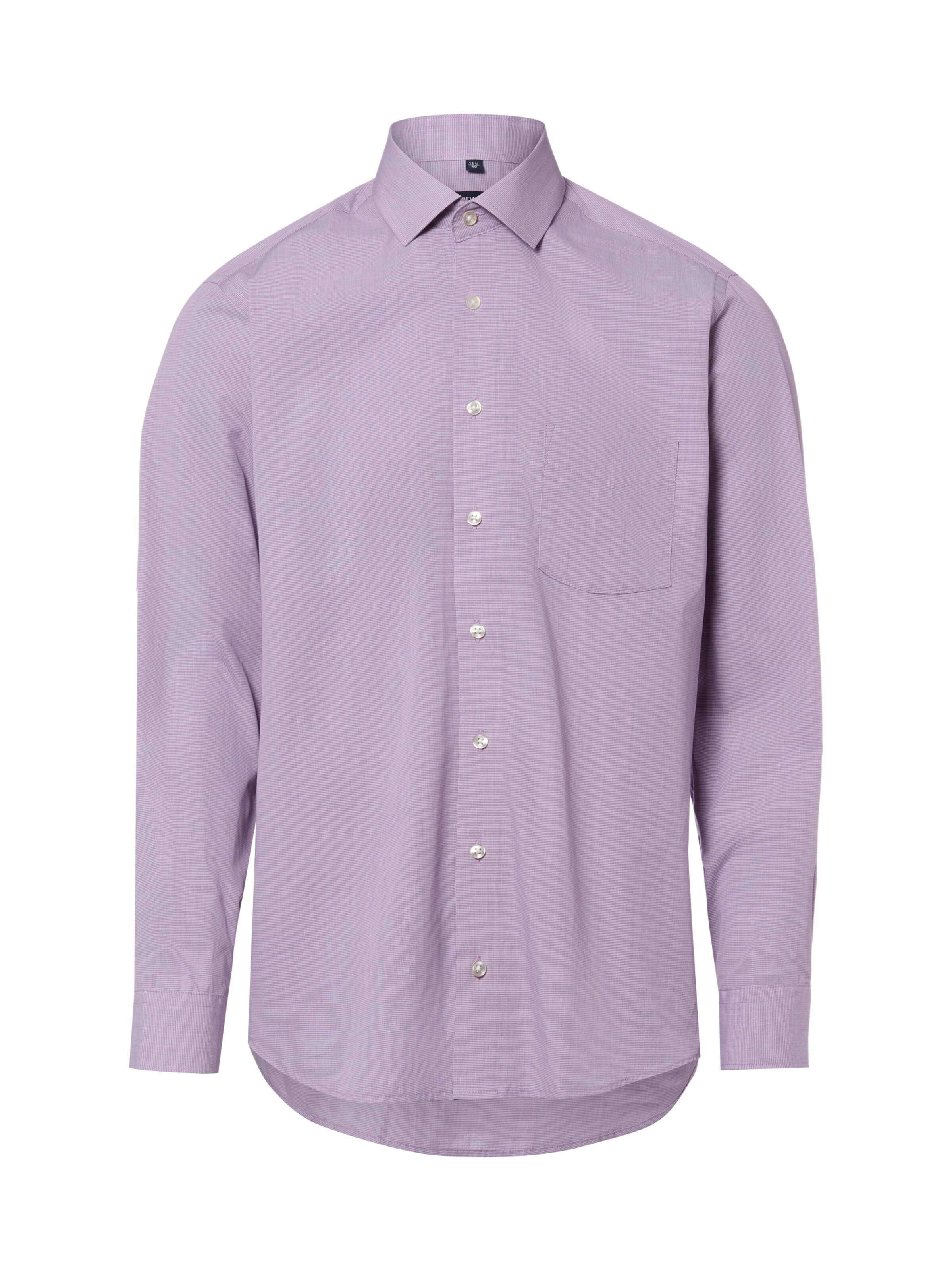Coupe regular Chemise Andrew James en violet : devant