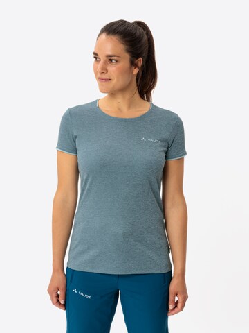 VAUDE Functioneel shirt 'Essential' in Blauw: voorkant