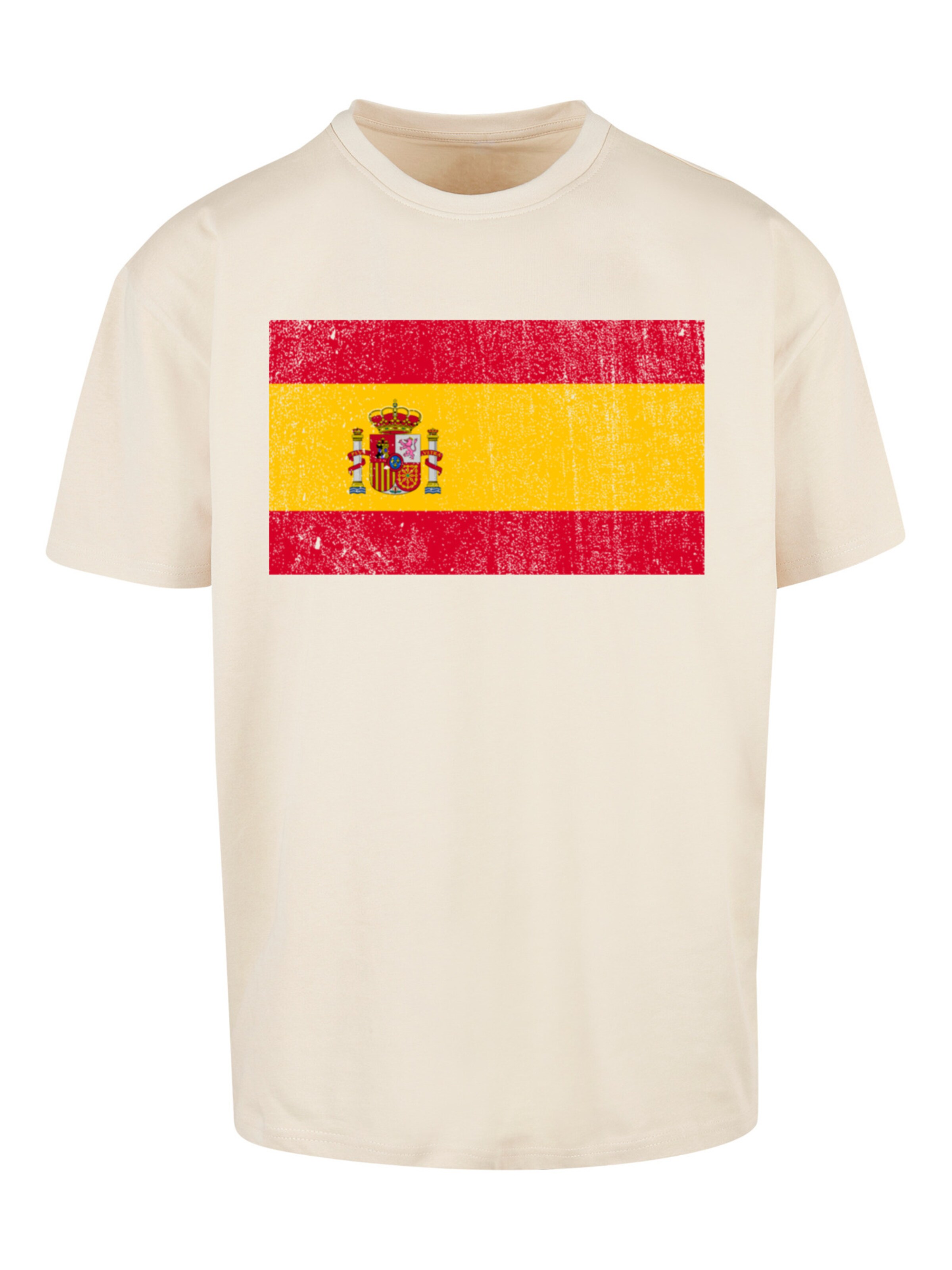 F4NT4STIC Shirt in Beige: voorkant