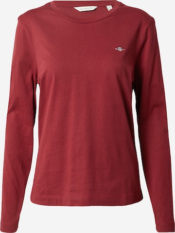 GANT Shirt in Rood: voorkant