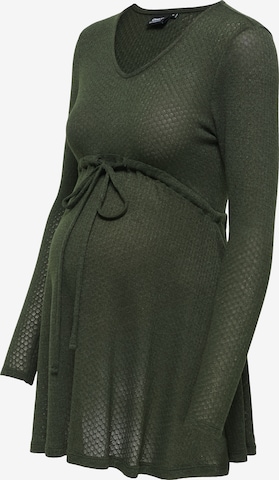 Only Maternity Pulóver - zöld: elől