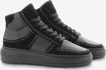 Kennel & Schmenger High-Top Sneakers 'Turn' in Black