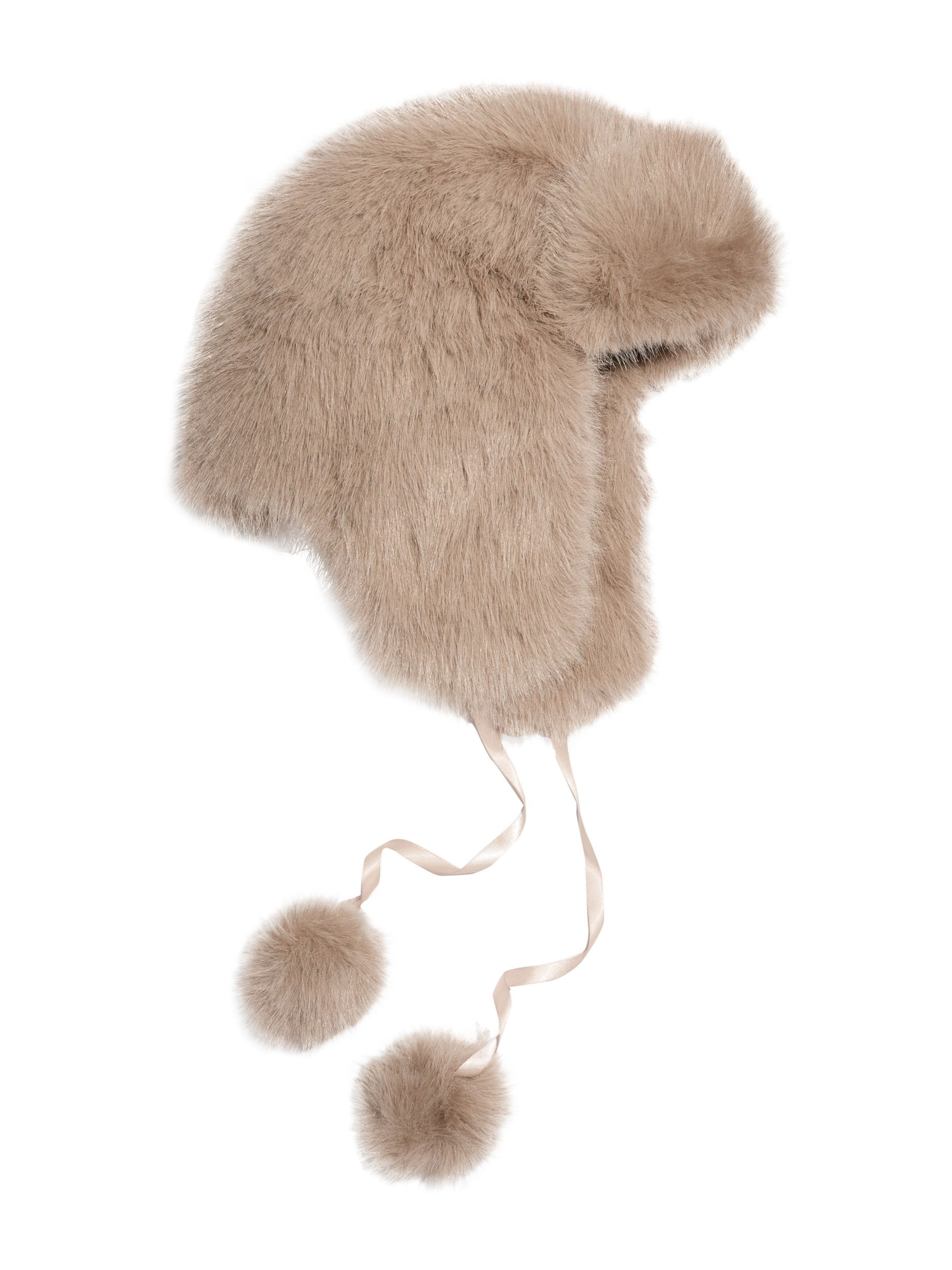 Lipsy Шапка в Бежевый: спереди