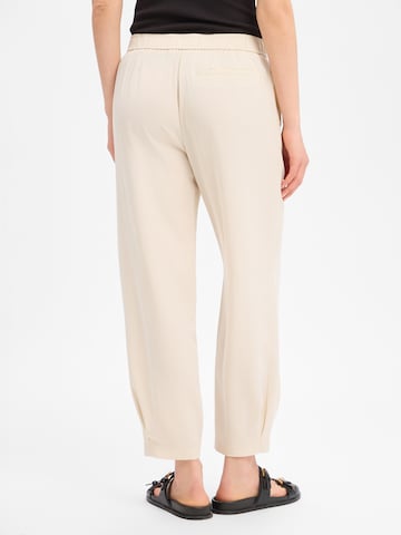 OPUS Loose fit Trousers 'Myha Airy' in Beige