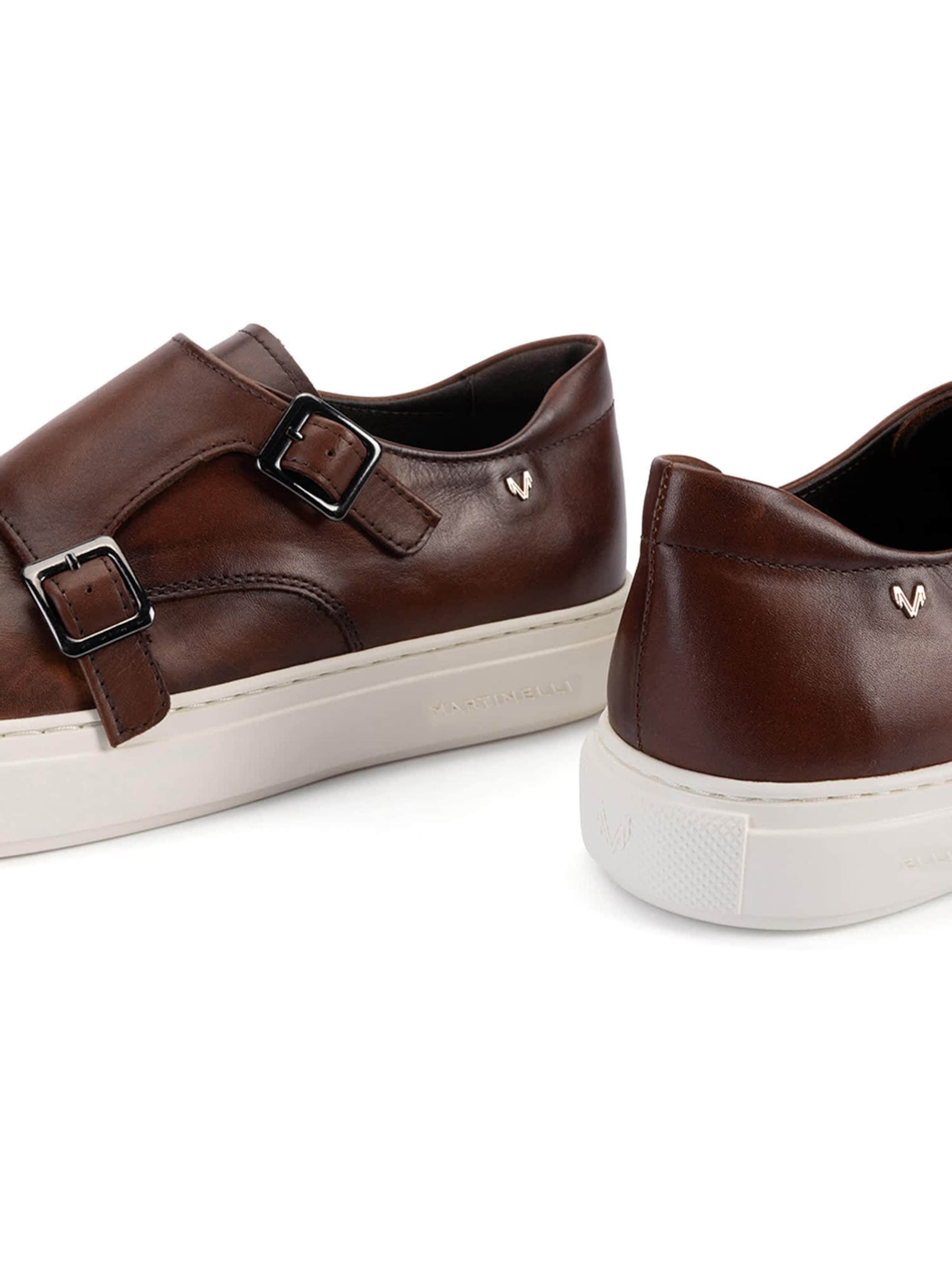 Martinelli - Zapatillas deportivas bajas 'Hastings' en marrón