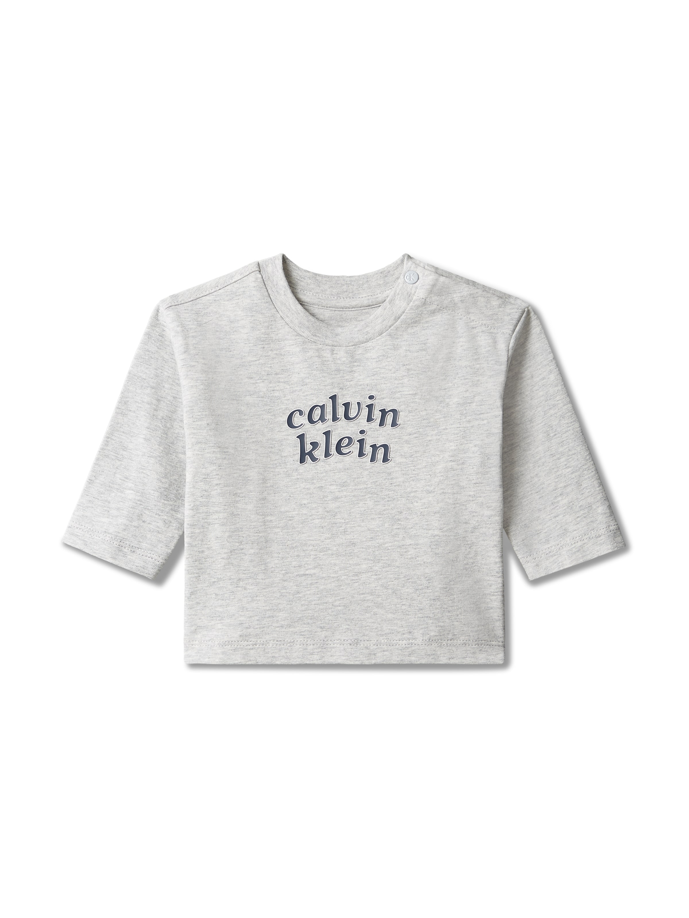 Calvin Klein Jeans Póló - szürke: elől