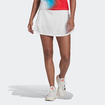 ADIDAS SPORTSWEAR Athletic Skorts 'Match' in White