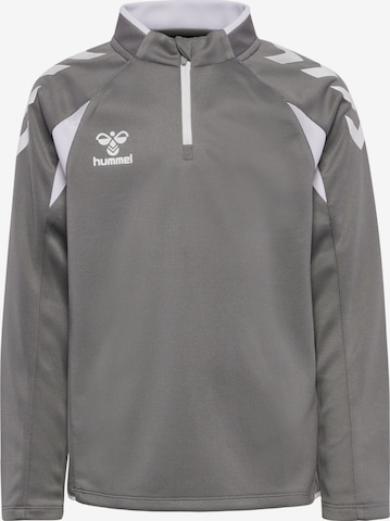 Hummel Sports sweatshirt 'Core 2.0' in White: front