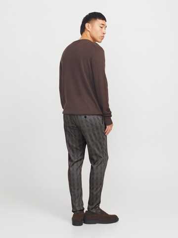 JACK & JONES Slimfit Chinosy 'JPSTMarco JJCooper' w kolorze brązowy