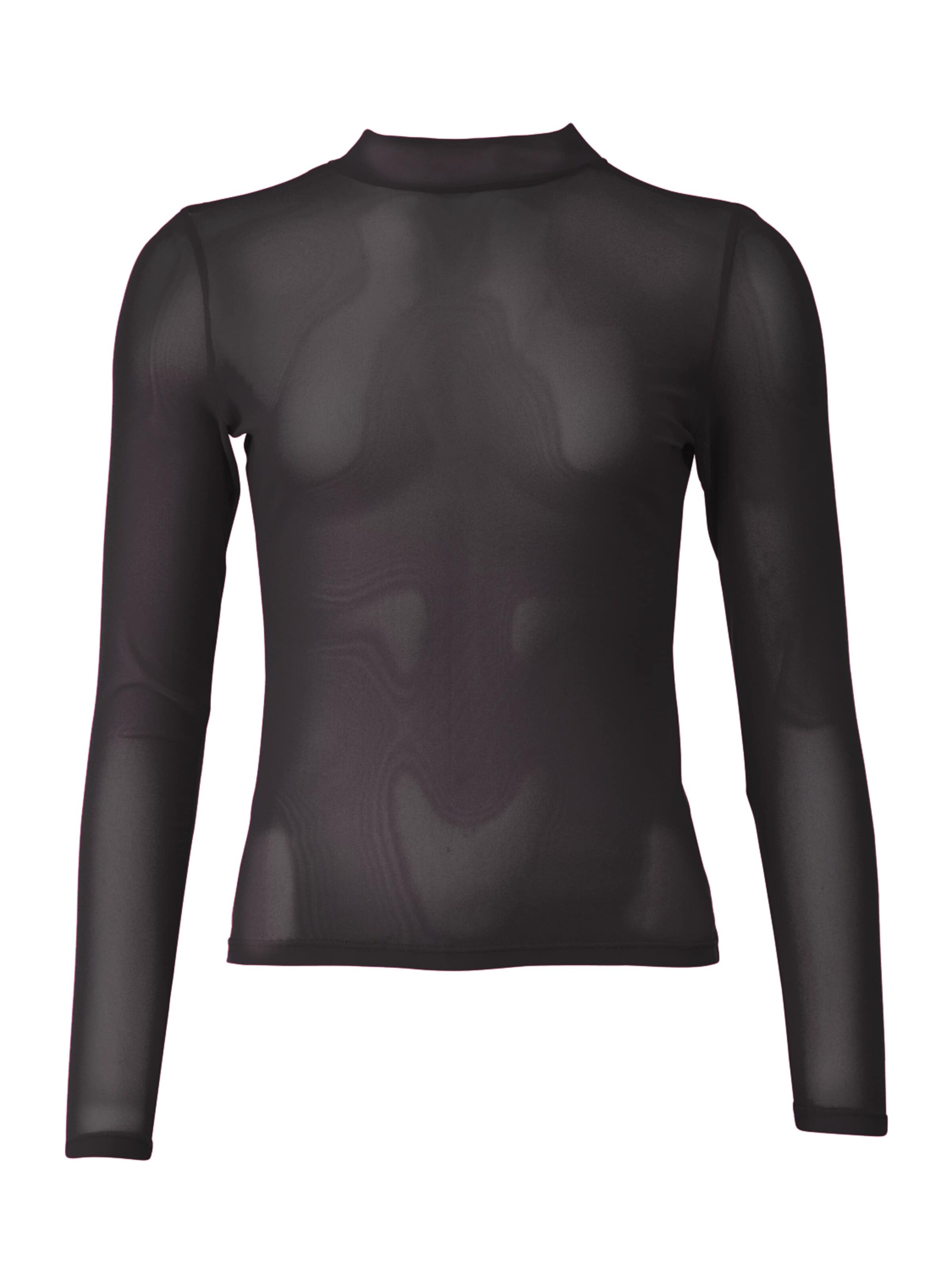 SARA LINKE Shirt 'MESH'‌‌‌‌‌‌‌‌ in Schwarz: Vorderseite