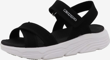 KAPPA Sandály 'Kalea' – černá: přední strana