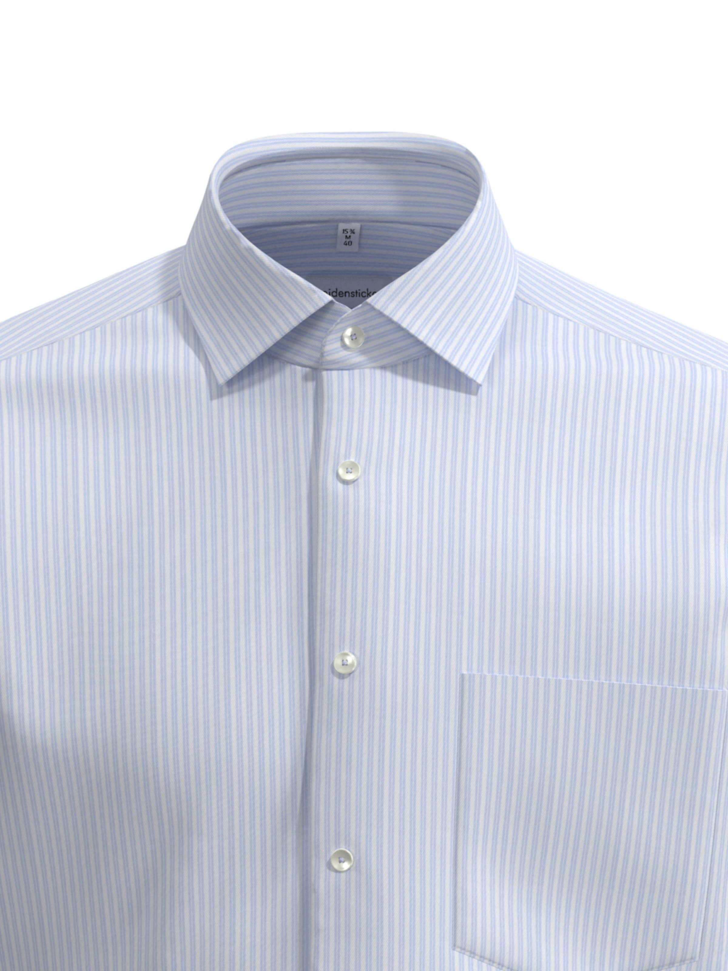 SEIDENSTICKER Regular fit Zakelijk overhemd 'Smart Essentials' in Blauw