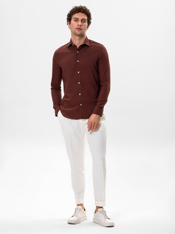 Antioch Regular fit Πουκάμισο σε καφέ