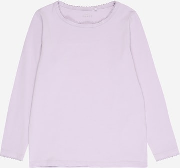 NAME IT Shirt in Lila: voorkant
