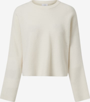 CASH-MERE.CH Pullover in Weiß: Vorderseite