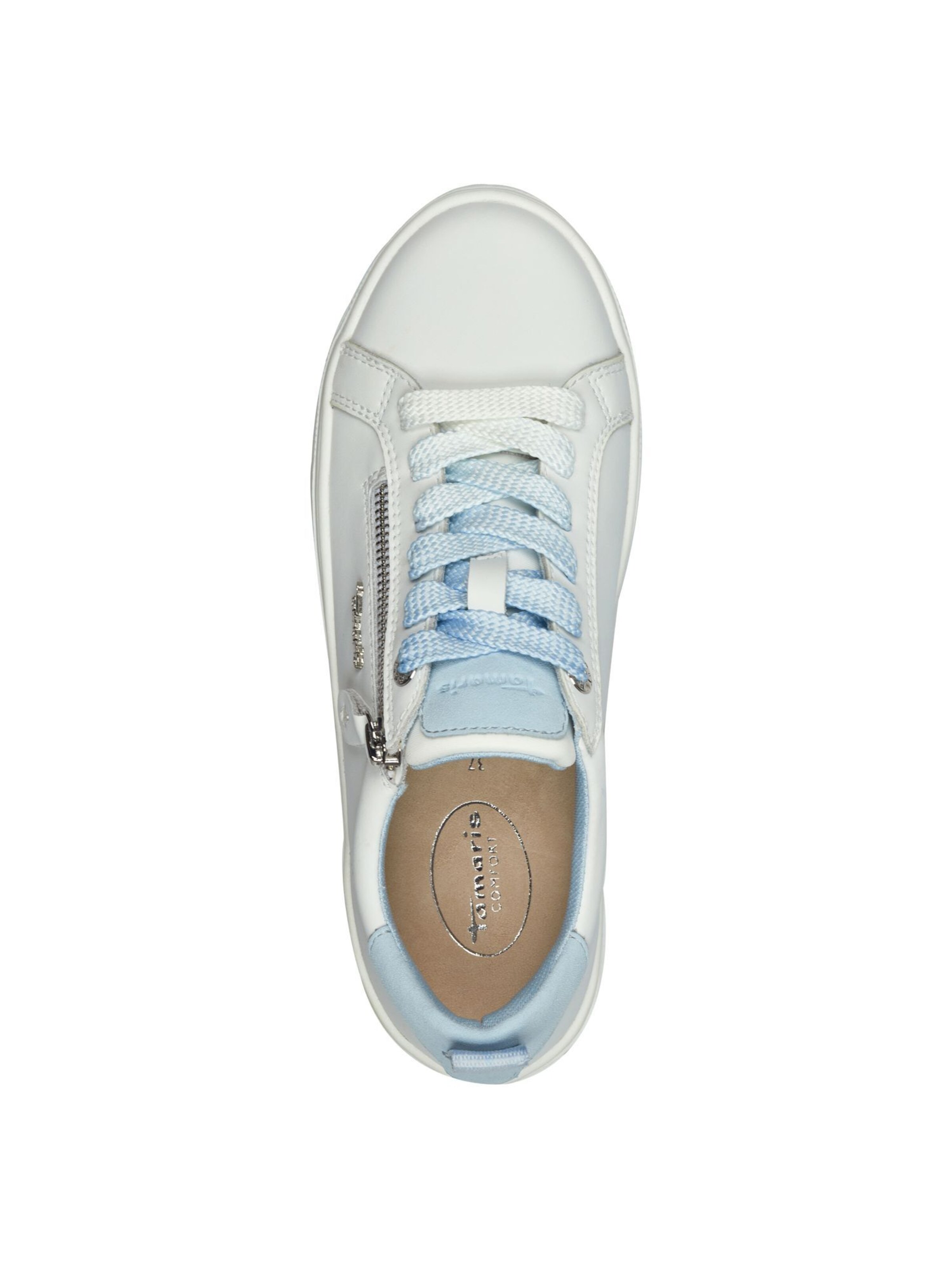 Baskets basses Tamaris en blanc