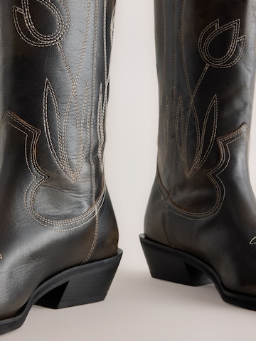 Next Kovbojské boty 'Forever Comfort®' – hnědá