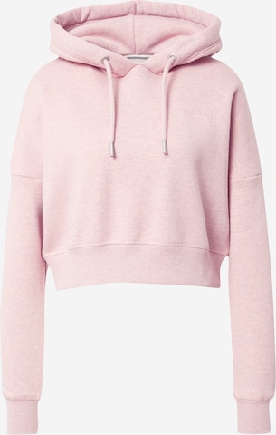 rozā Superdry Sportisks džemperis: no priekšpuses