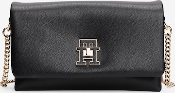 TOMMY HILFIGER - Bolso de hombro en negro: frente