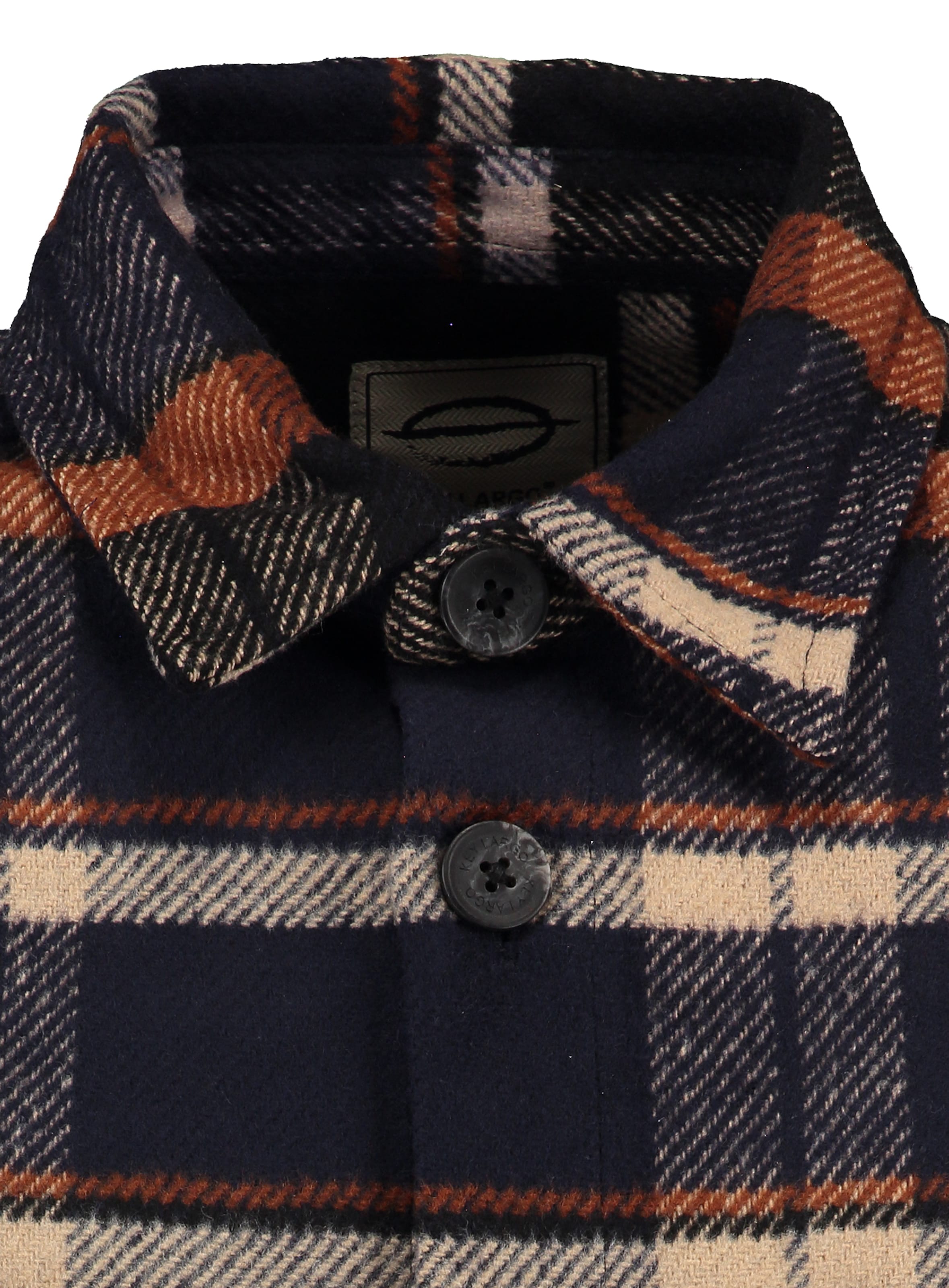 Key Largo Rovný strih Košeľa 'ZERMATT' - Modrá