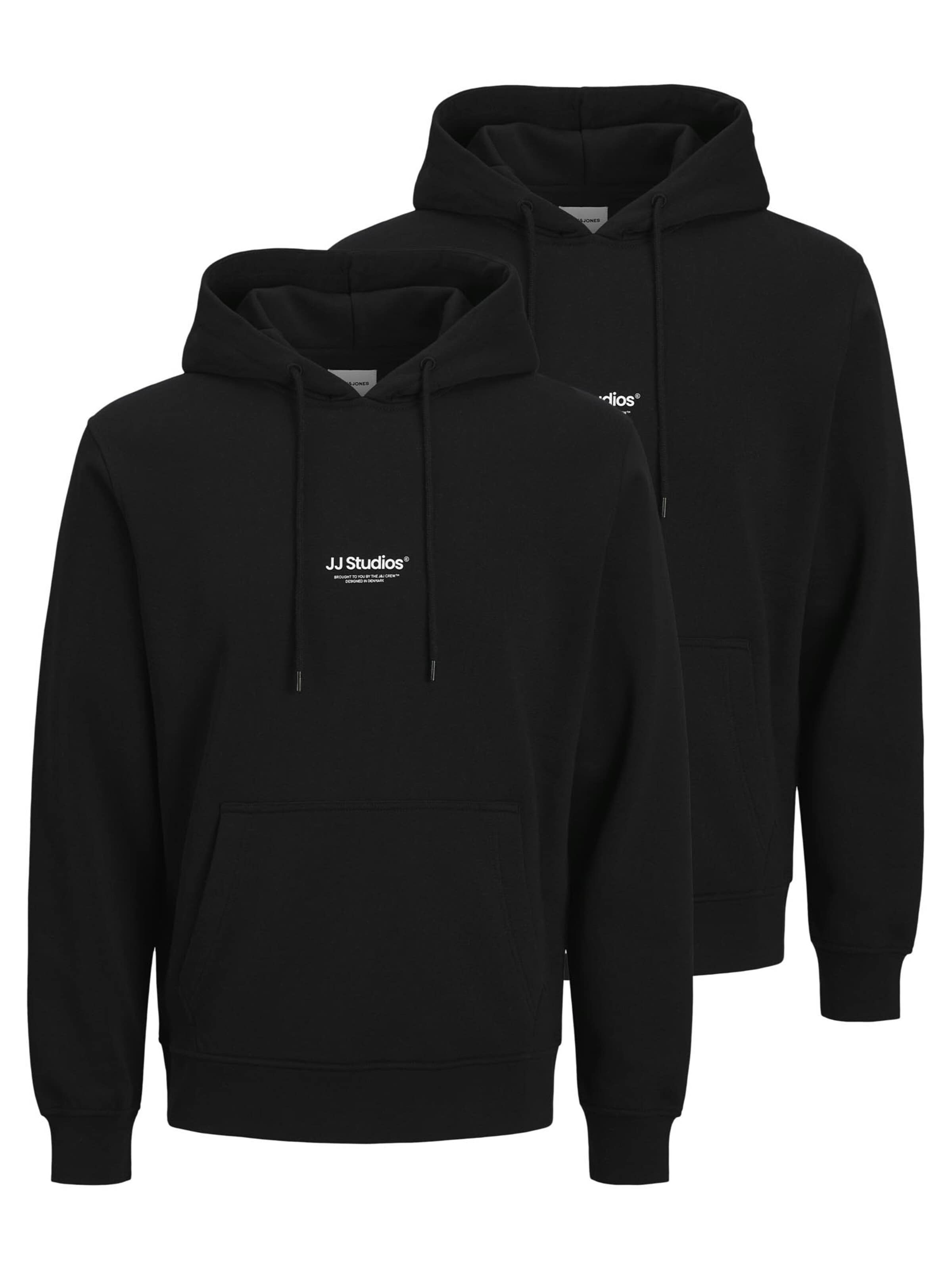 JACK & JONES Sweatshirt 'Soho'‌‌‌‌‌ in Schwarz: Vorderseite