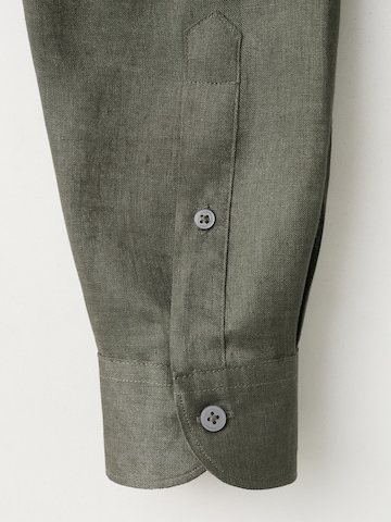 MANGO MAN Regular fit Overhemd 'PARROT' in Groen