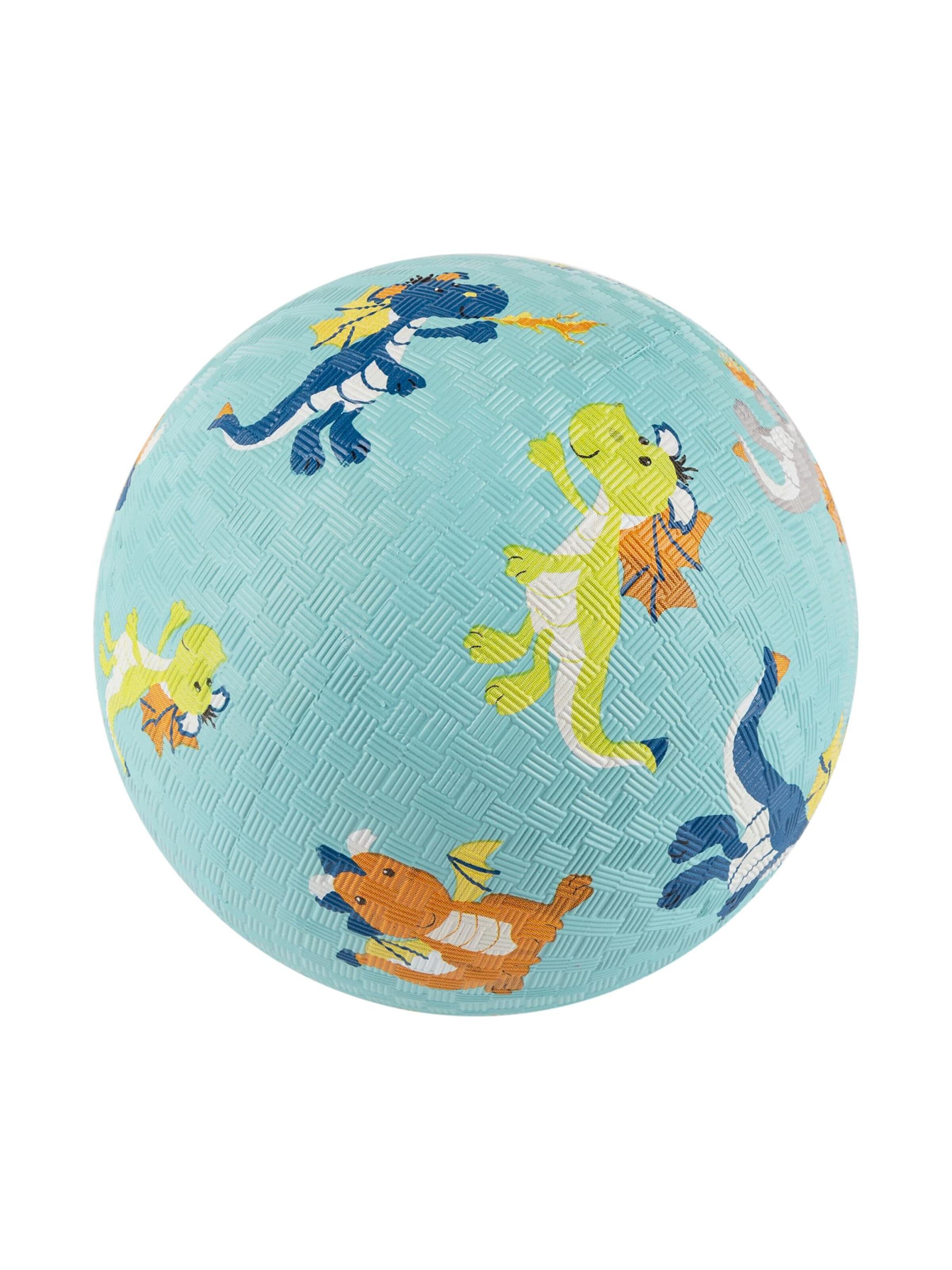 SIGIKID Ball 'Kautschukball Drache, 17cm' in Blue: front