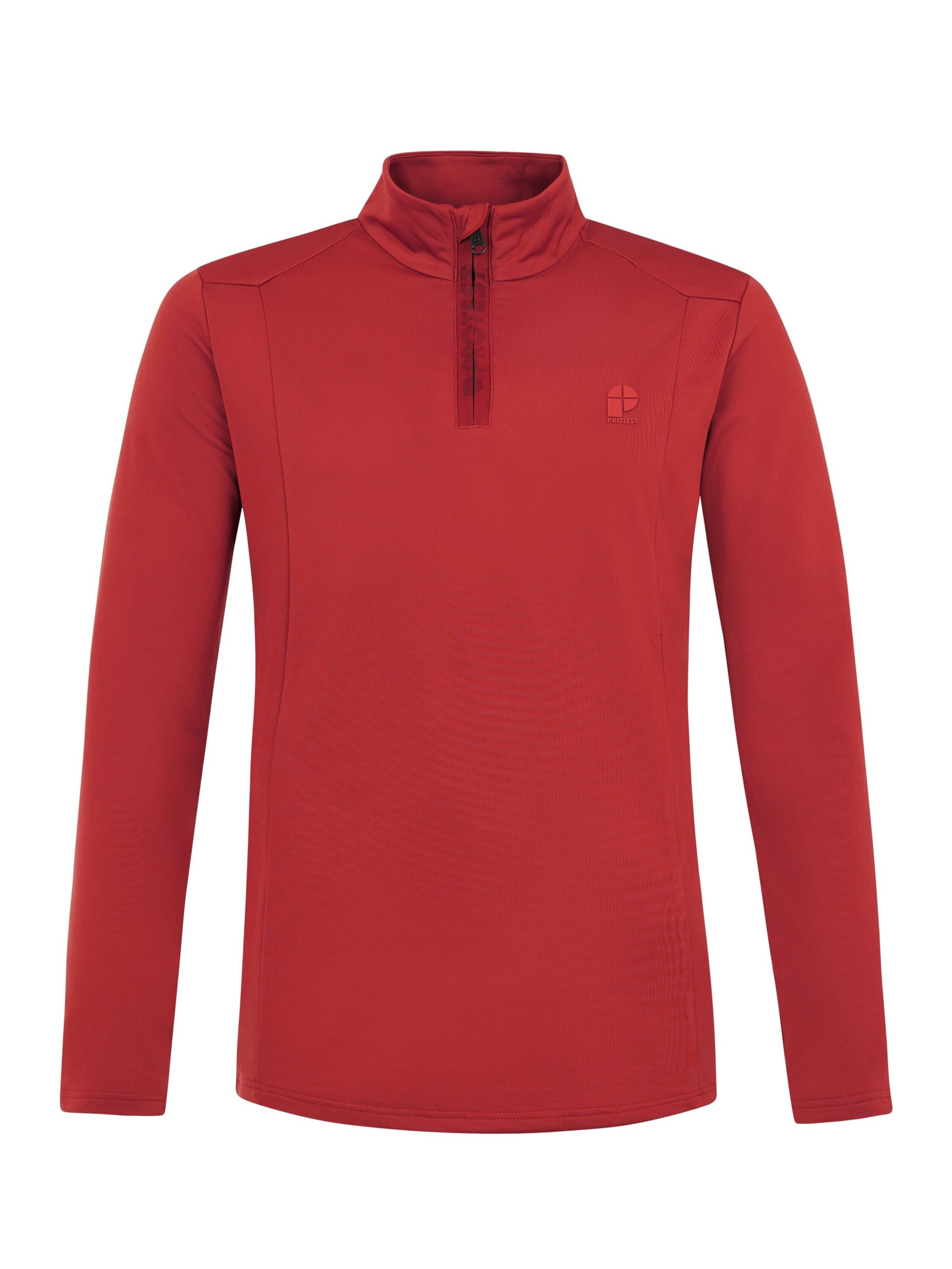 PROTEST Sportsweatshirt 'REWILL' in Rood: voorkant