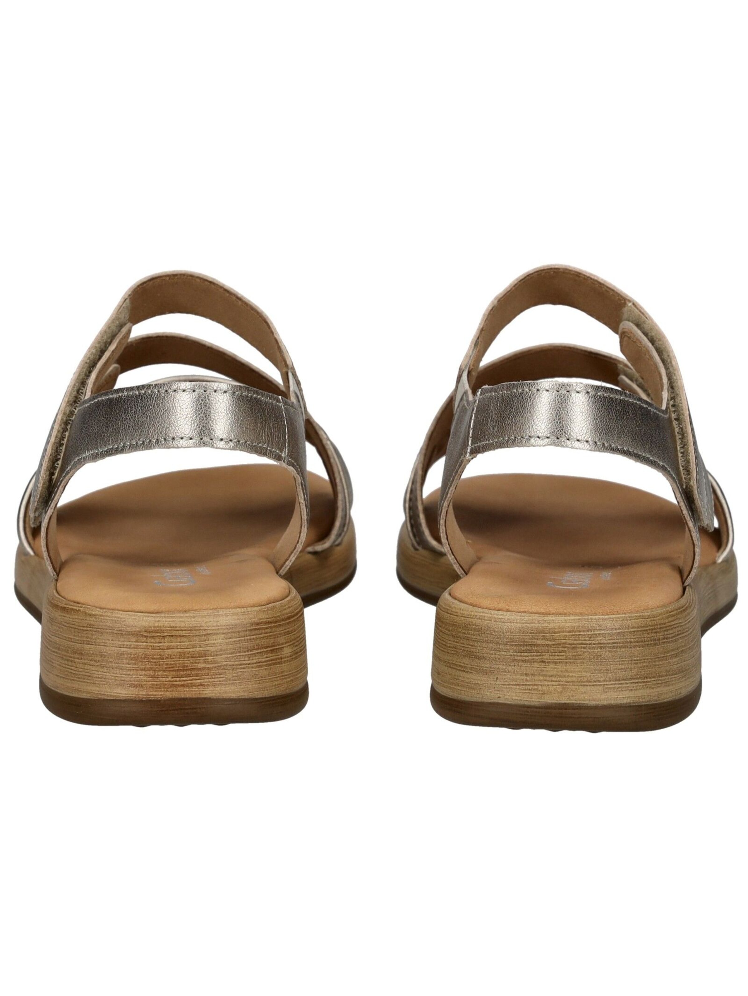 GABOR Strap sandal in Silver