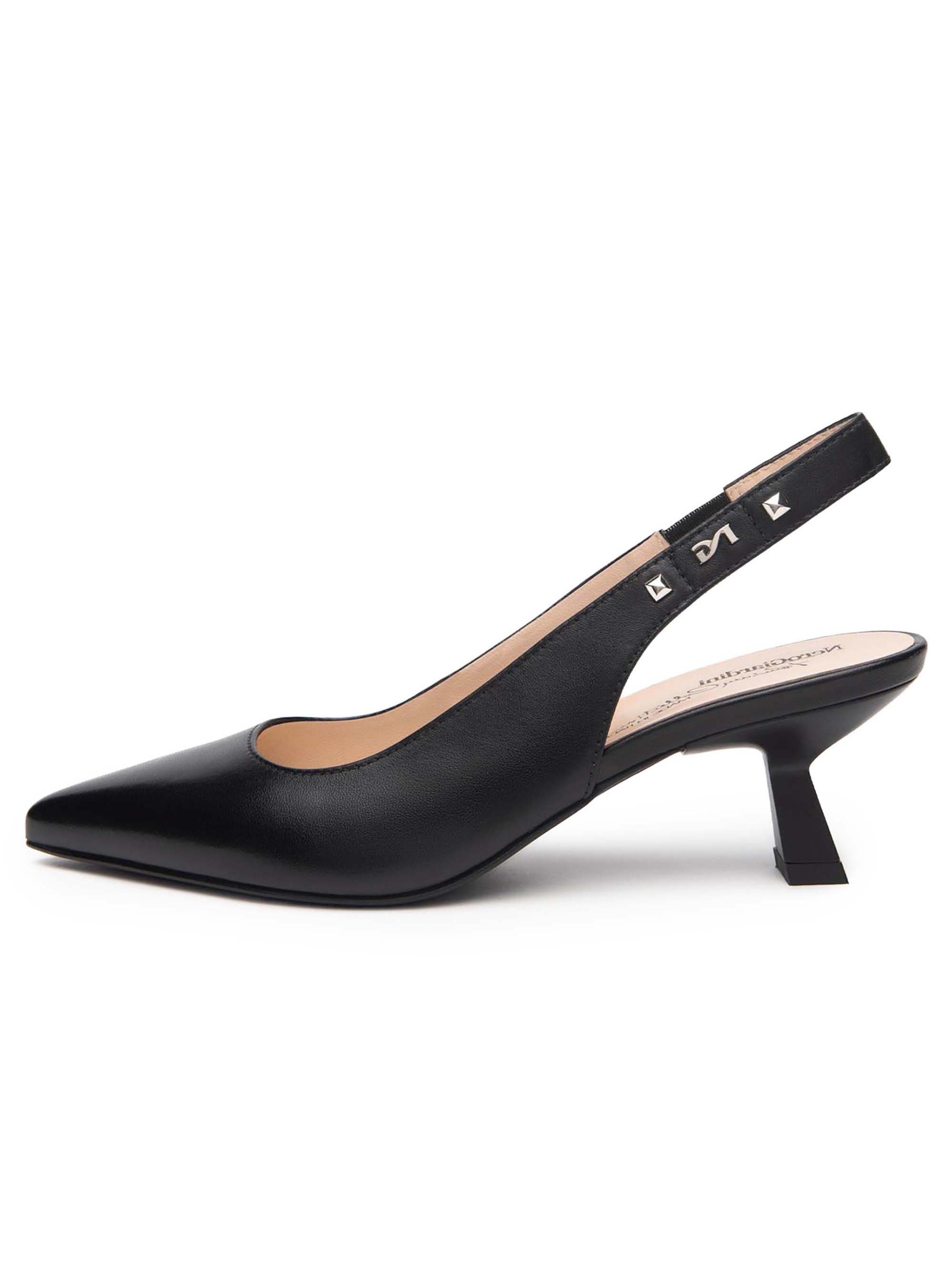 Nero Giardini Slingpumps 'Pandora' in Schwarz: Vorderseite