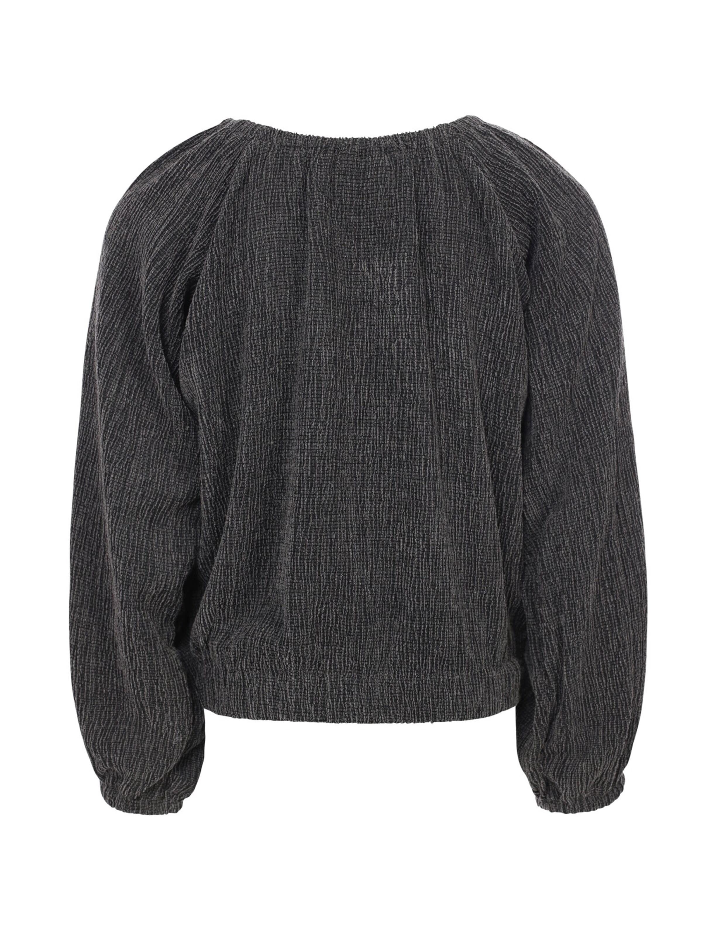 Looxs Revolution Blouse in Grey: front