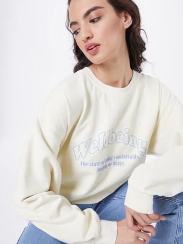 Nasty Gal Sweatshirt in Geel