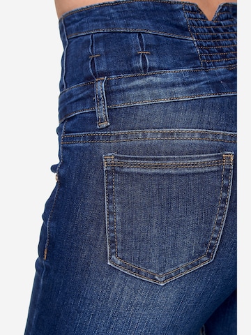 Skinny Jean Elara en bleu