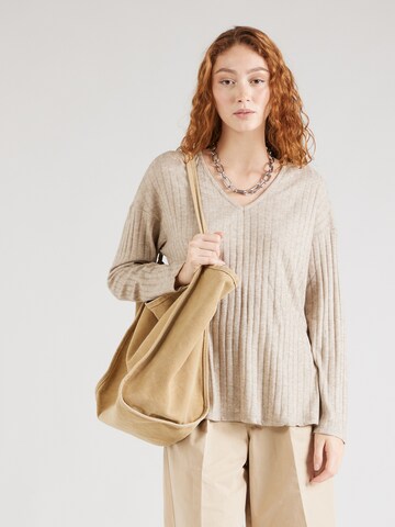 T-shirt 'VIDIVIA' VILA en beige