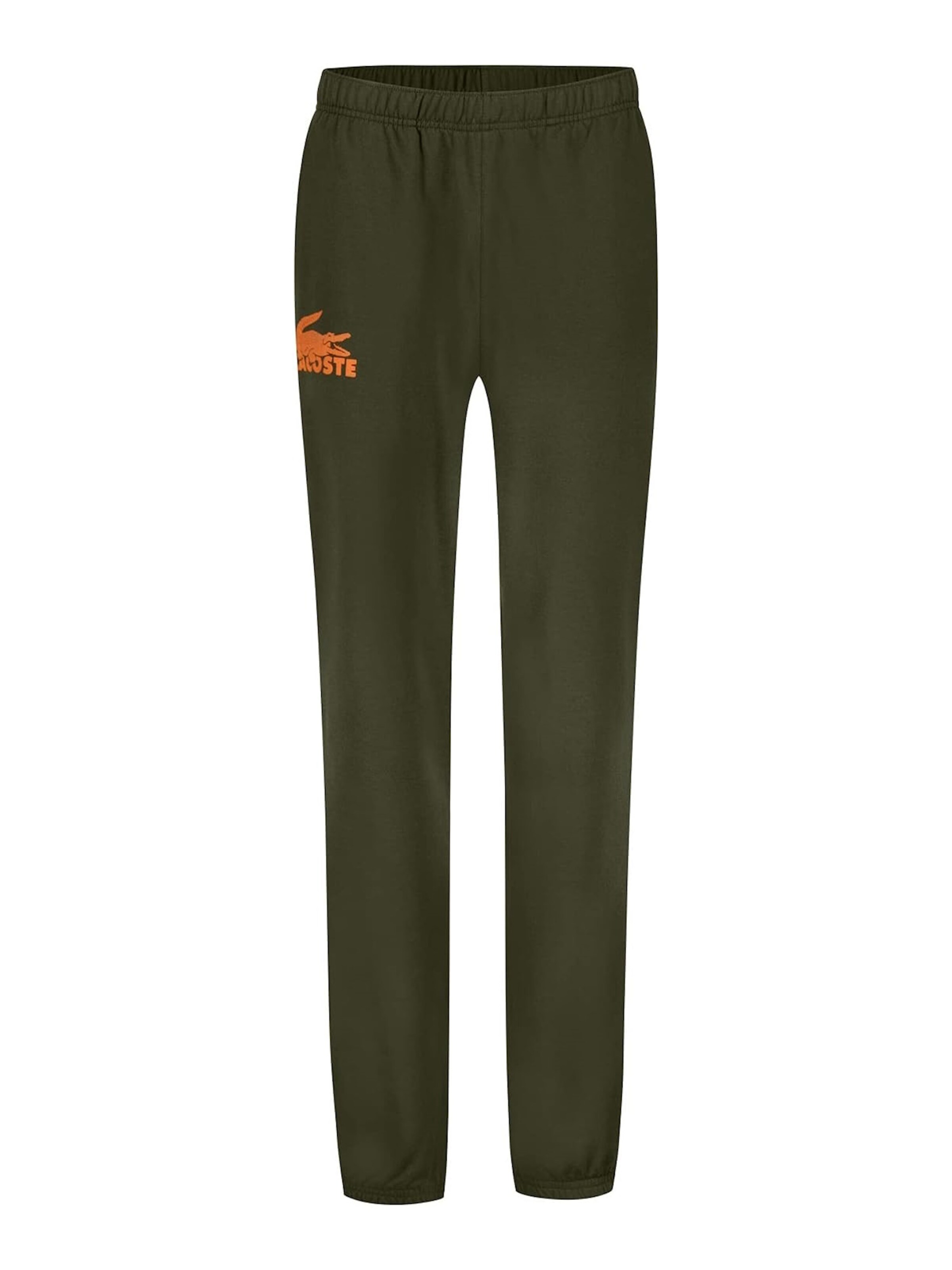 LACOSTE Tapered Sweathose in Grün