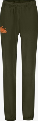 Effilé Pantalon LACOSTE en vert