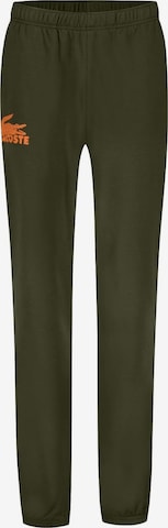 Tapered Pantaloni di LACOSTE in verde