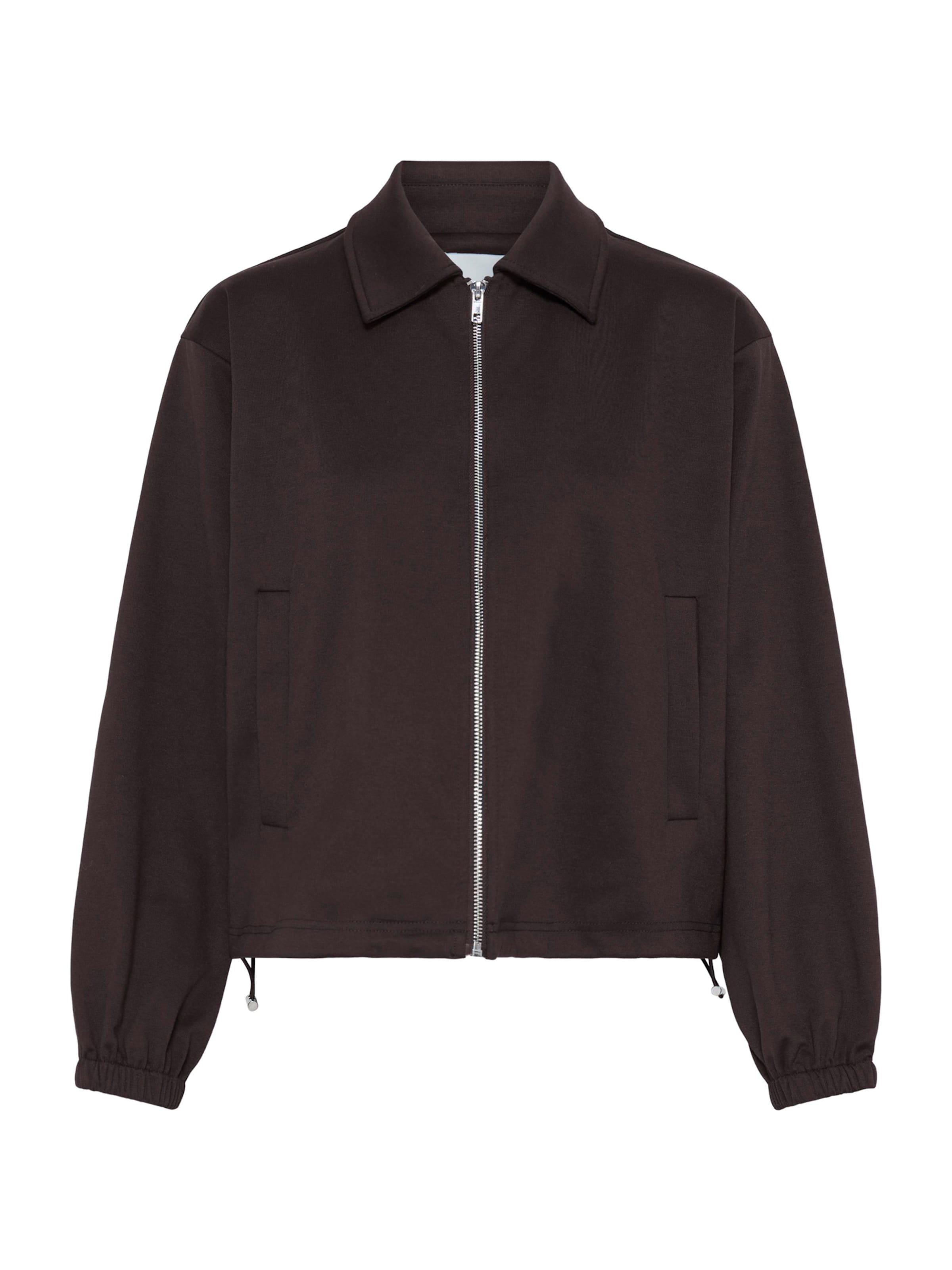 ICHI Tussenjas 'IHKATE' in Bruin: voorkant