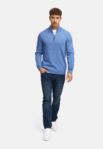 INDICODE JEANS Sweater 'INMargous' in Blue